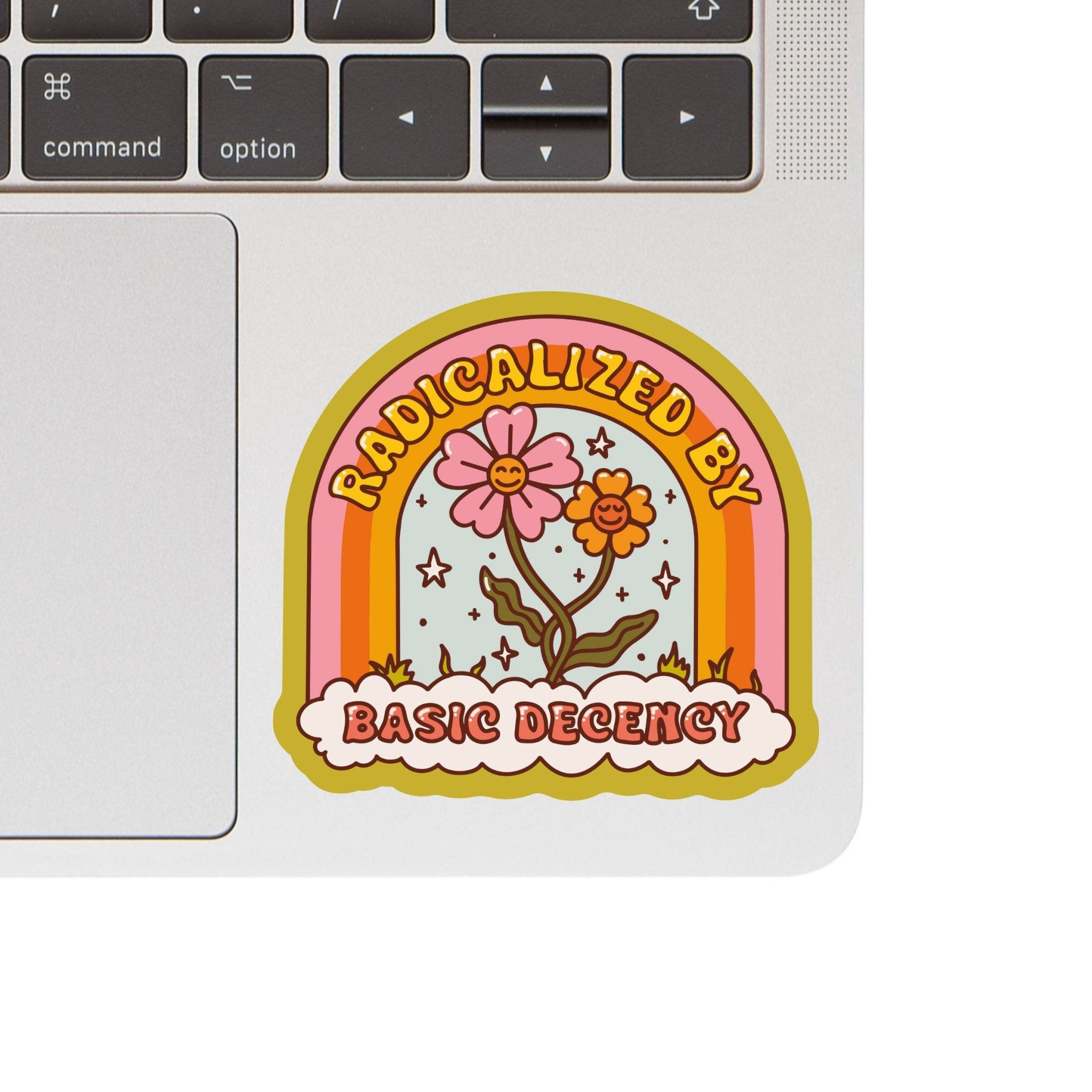 Humanity Strength Hope Together High Quality Vinyl Sticker - Spiral Circle