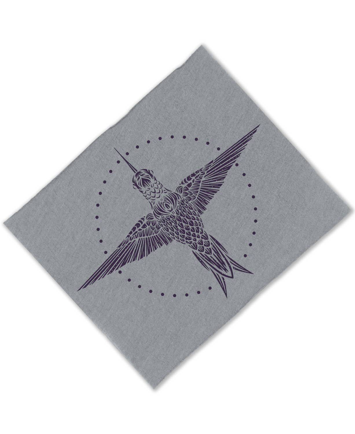 Hummingbird Boho Headband - Spiral Circle