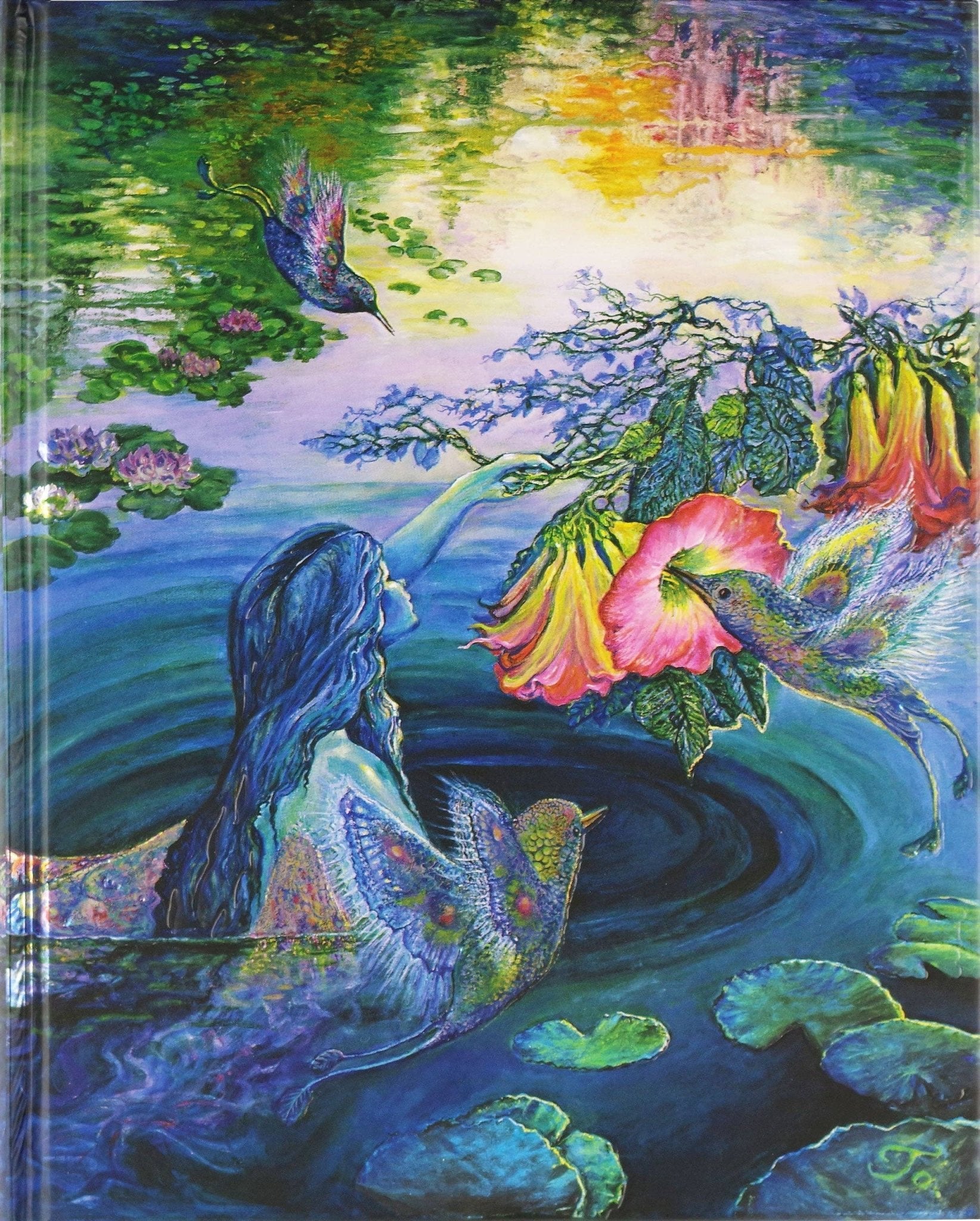 Hummingbird Dreams Journal - Spiral Circle