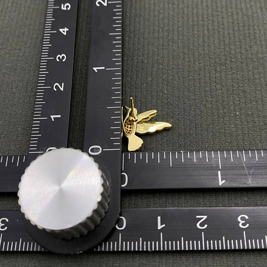 Hummingbird Studs - Spiral Circle