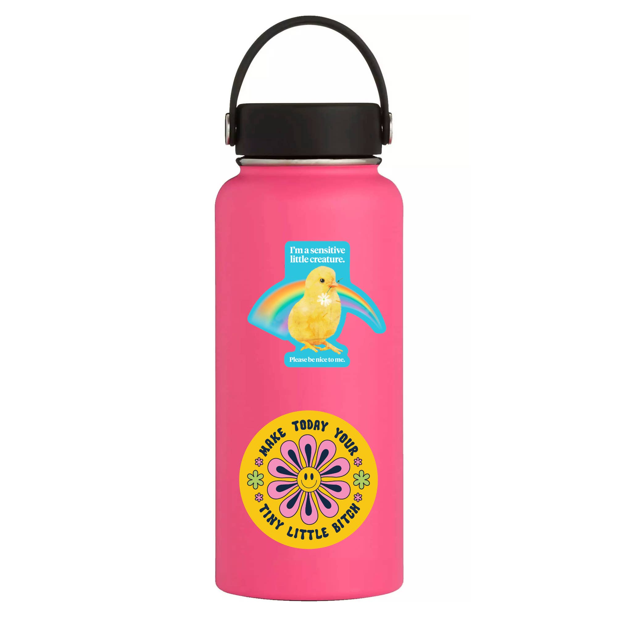 I'm a Sensitive Creature Sticker - Spiral Circle