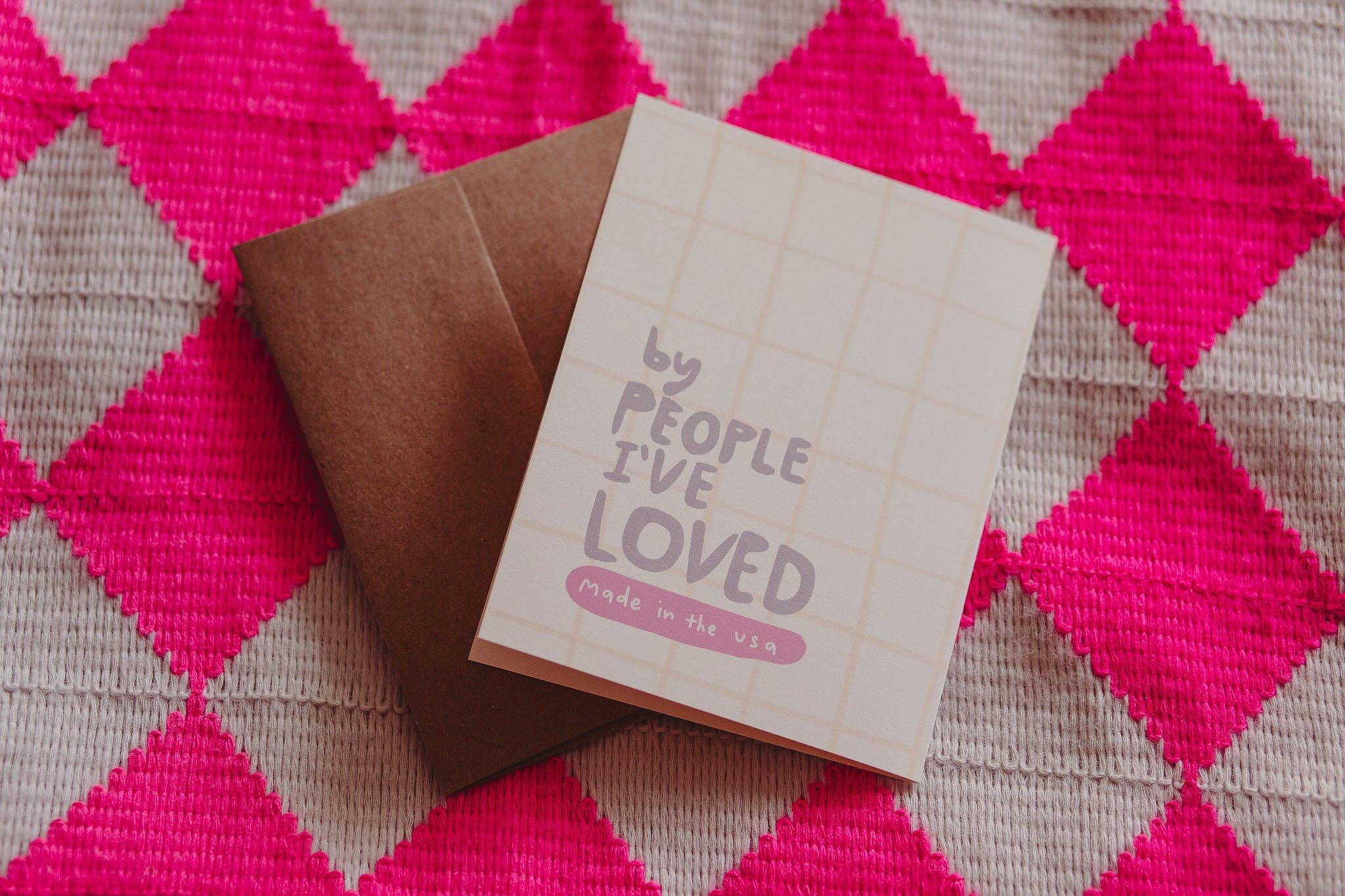 I'm So Glad Birthday Card - Spiral Circle