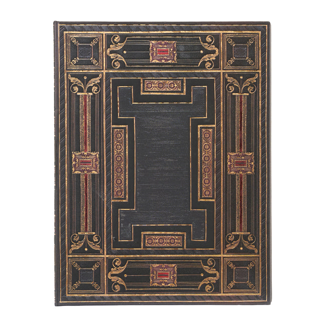 Onyx Ultra Lined Hardcover Journal, 144pg, 120gsm by Paperblanks (Asterales)