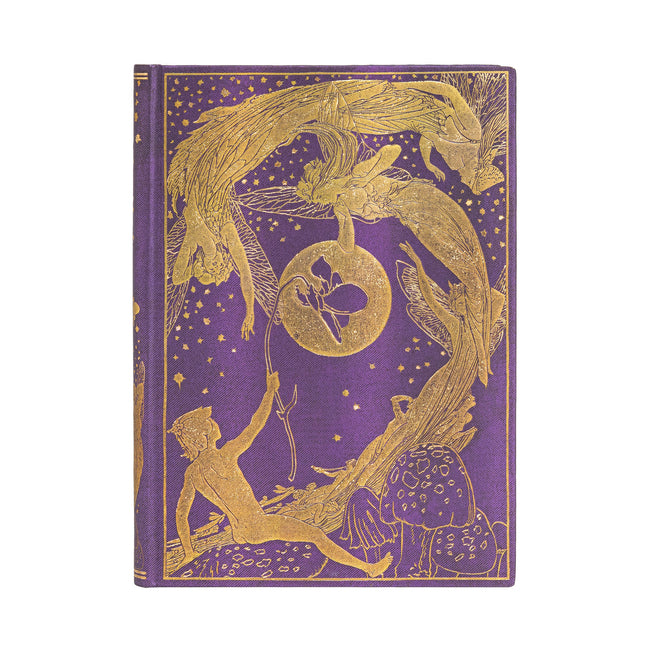 Violet Fairy MIDI Lined Hardcover Journal, 144pg, 120gsm by Paperblanks (Lang's Fairy Books)