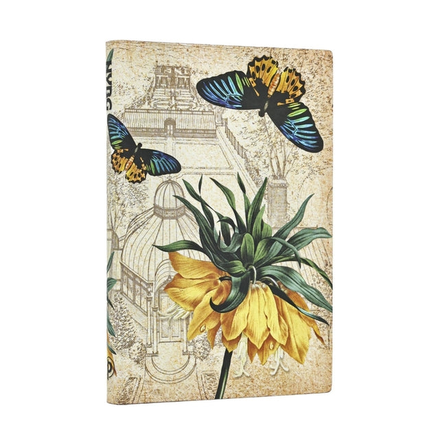 Golden Fritillaria Mini Lined Softcover Journal, 208pg, 80gsm, New York Botanical Garden by Paperblanks (Golden Fritillaria)