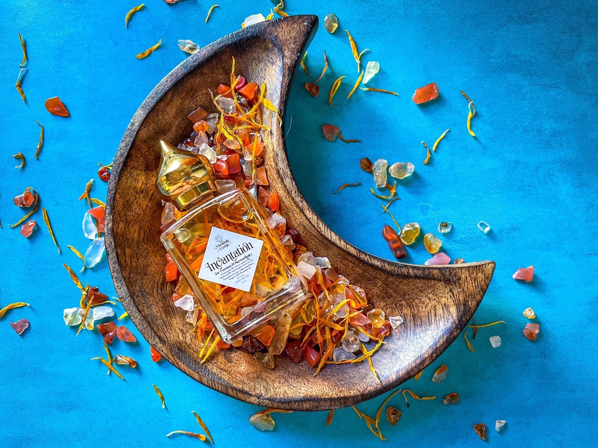 INCANTATION — Carnelian Botanical Perfume Oil - Spiral Circle