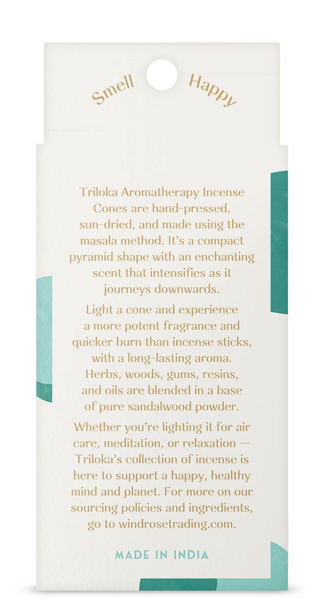 Incense Cones | Sandalwood - Spiral Circle