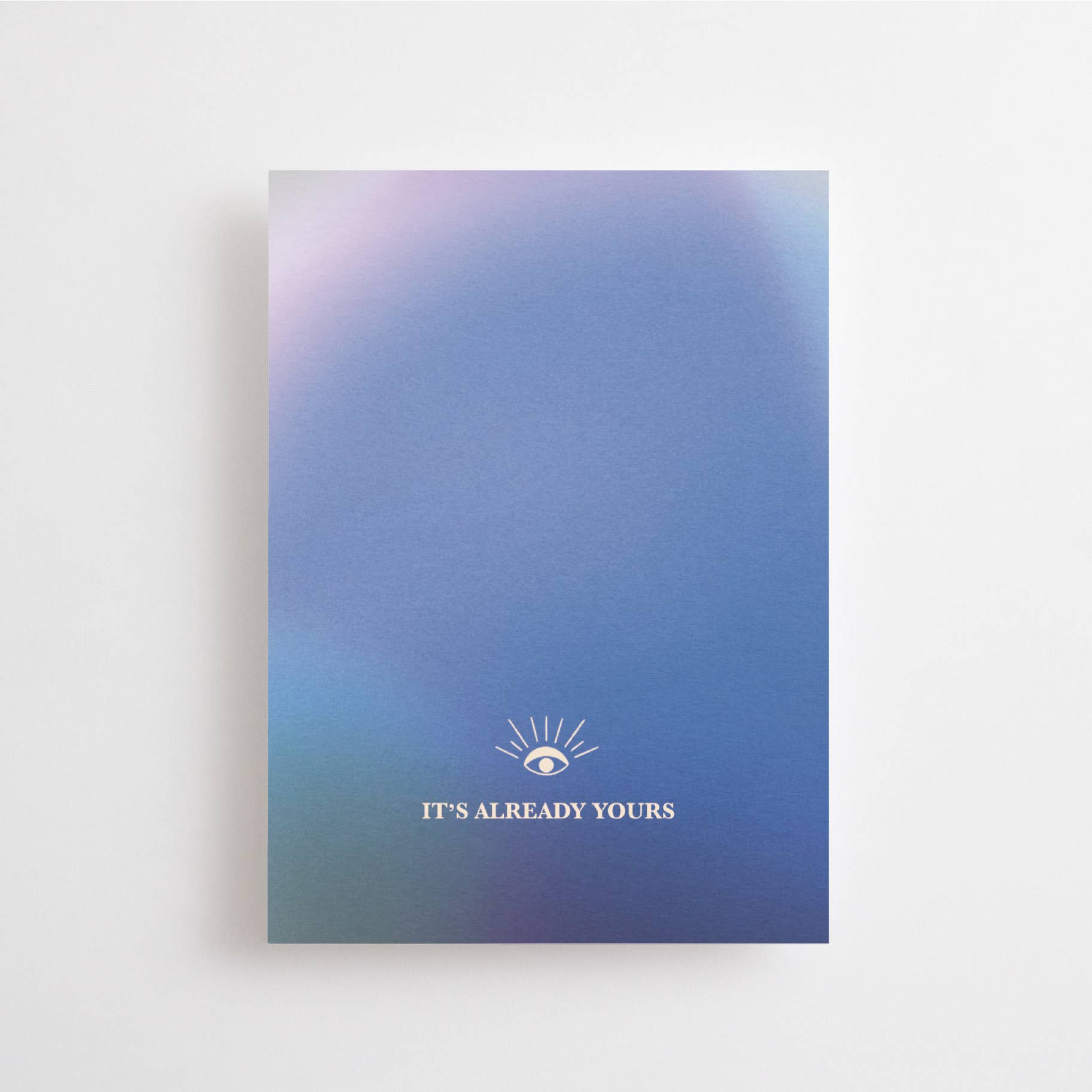 IT'S ALREADY YOURS - CHAKRA CARD - 6. THIRD EYE CHAKRA - Spiral Circle