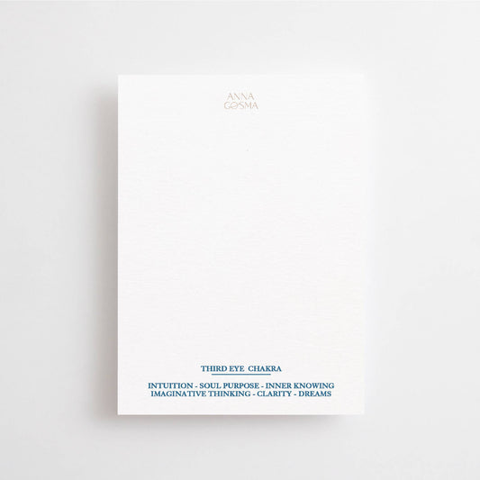 IT'S ALREADY YOURS - CHAKRA CARD - 6. THIRD EYE CHAKRA - Spiral Circle