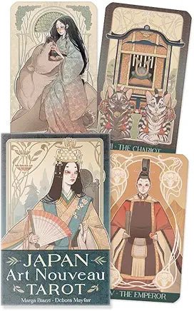 Japanese Art Nouveau Tarot - Spiral Circle