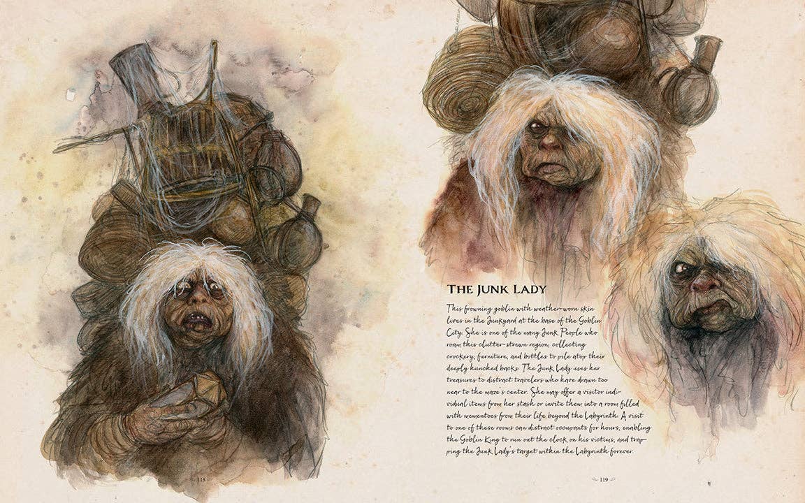 Jim Henson's Labyrinth Bestiary - Spiral Circle