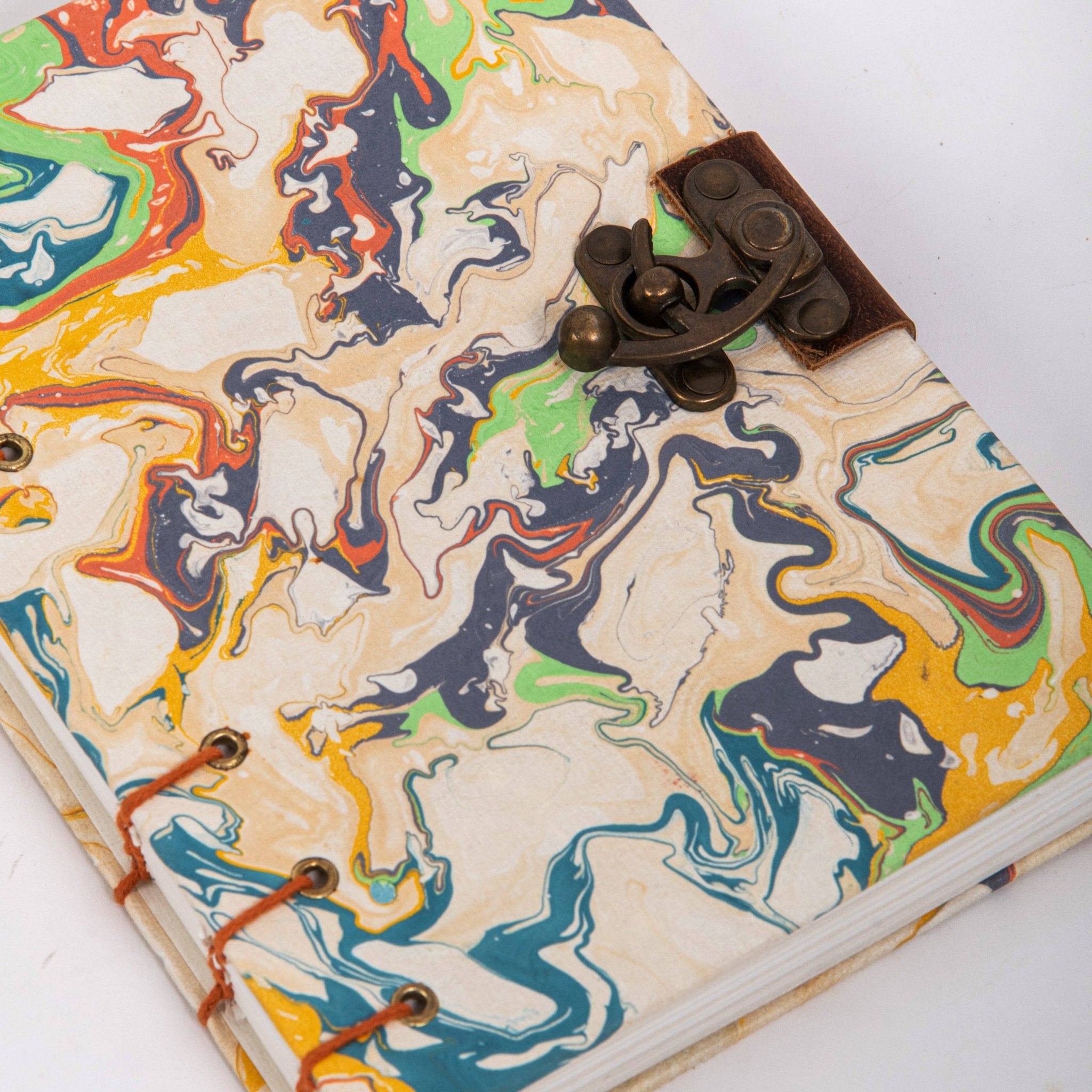 Matrix Ruled Diary Journal Diary with Lock - Special Binding Unruled Diary for - Spiral Circle
