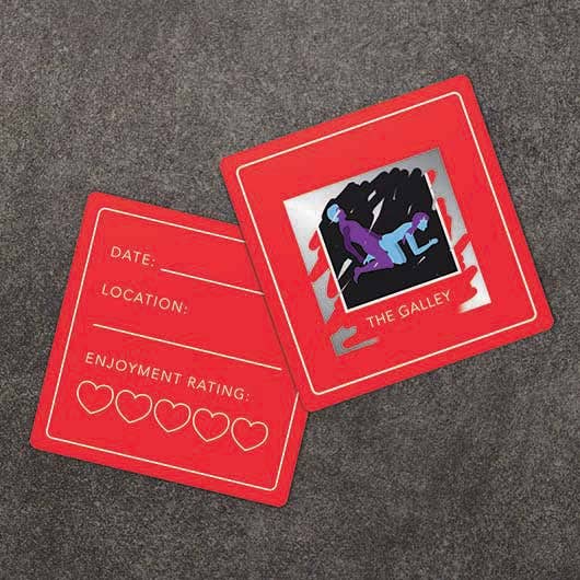 Kama Sutra Bucket List Scratch Cards - Spiral Circle