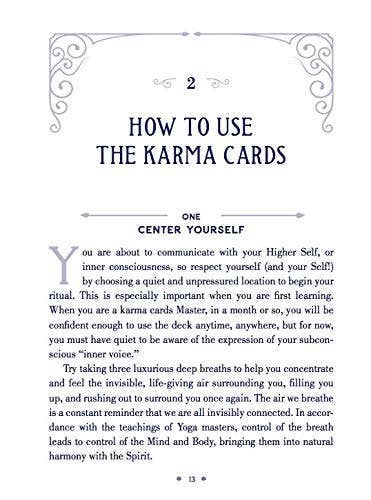Karma Cards Deck - Spiral Circle