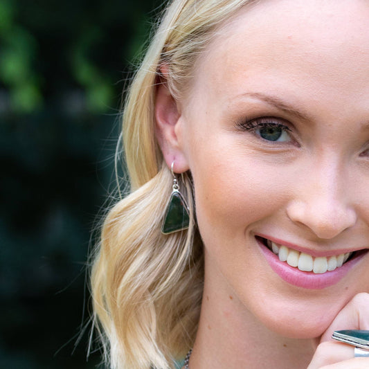 Kashi Silver - Plated Brass Earrings | Assorted - Spiral Circle