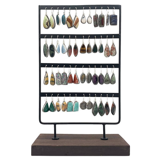 Kashi Silver - Plated Brass Earrings | Assorted - Spiral Circle