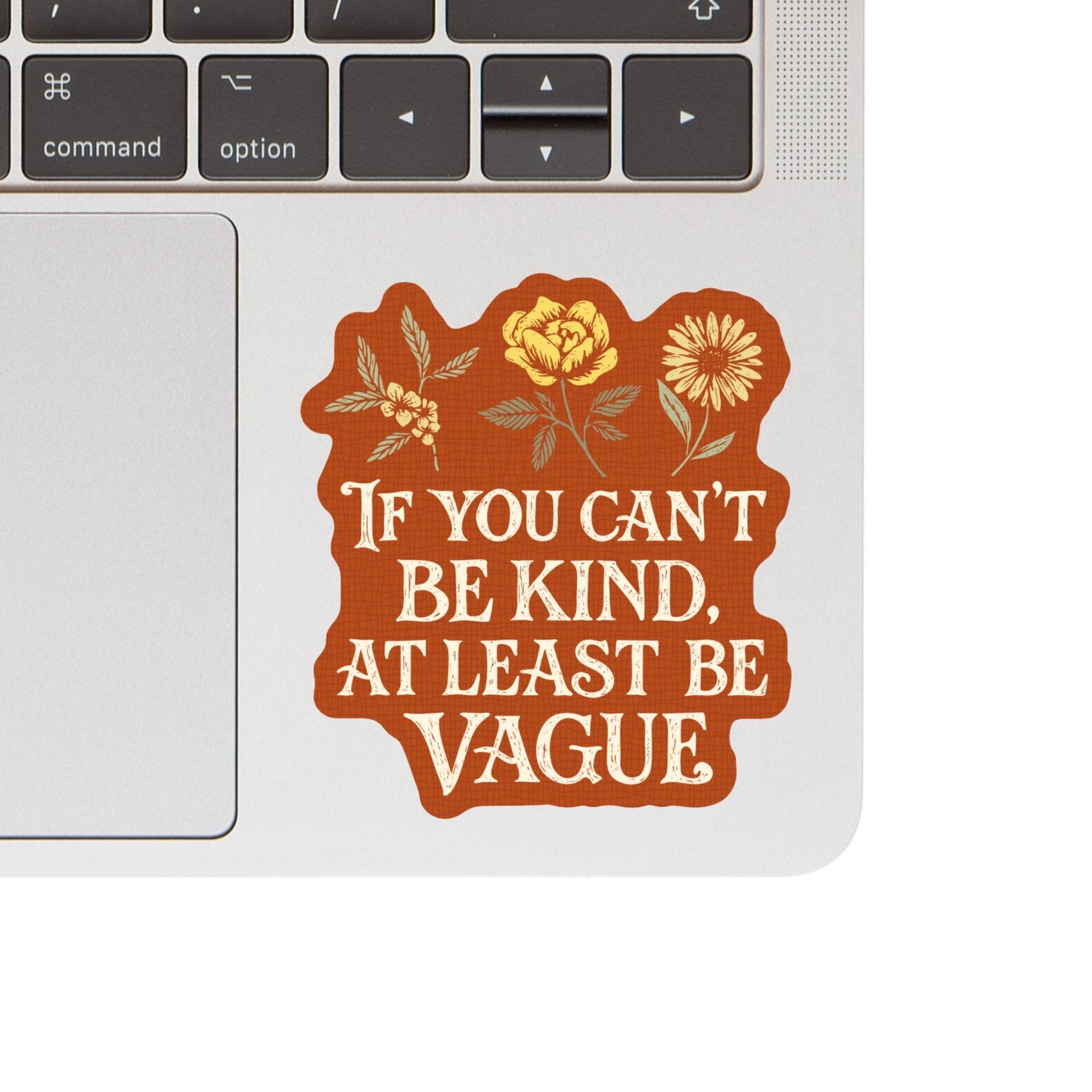 Kindness Caring Compassion Snark High Quality Vinyl Sticker - Spiral Circle
