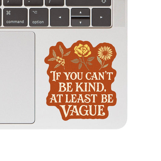 Kindness Caring Compassion Snark High Quality Vinyl Sticker - Spiral Circle
