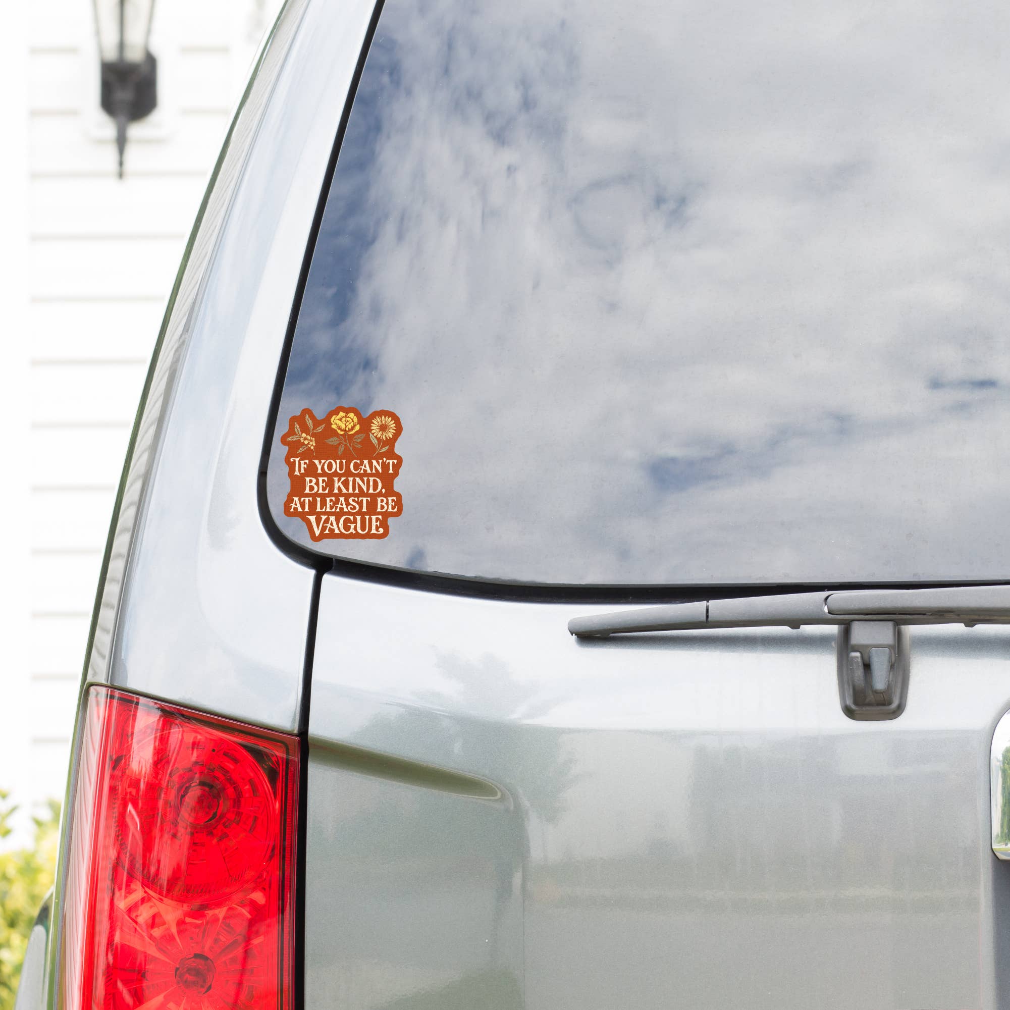 Kindness Caring Compassion Snark High Quality Vinyl Sticker - Spiral Circle