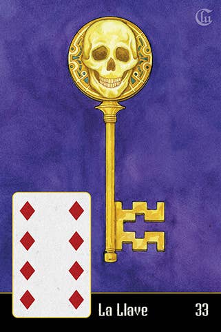 La Santa Muerte Lenormand - Spiral Circle