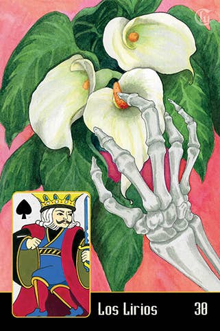 La Santa Muerte Lenormand - Spiral Circle