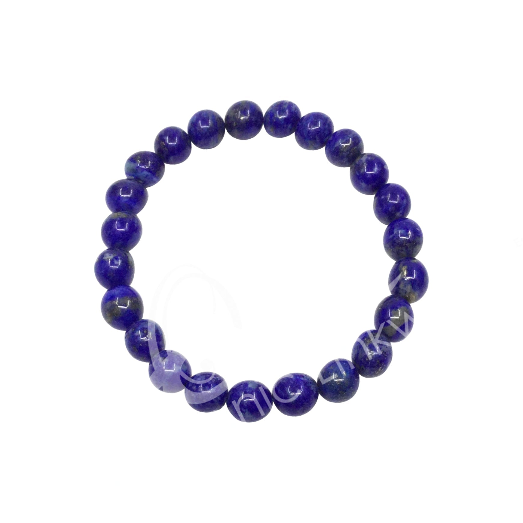 Lapis Lazuli Bracelet | 8mm - Spiral Circle
