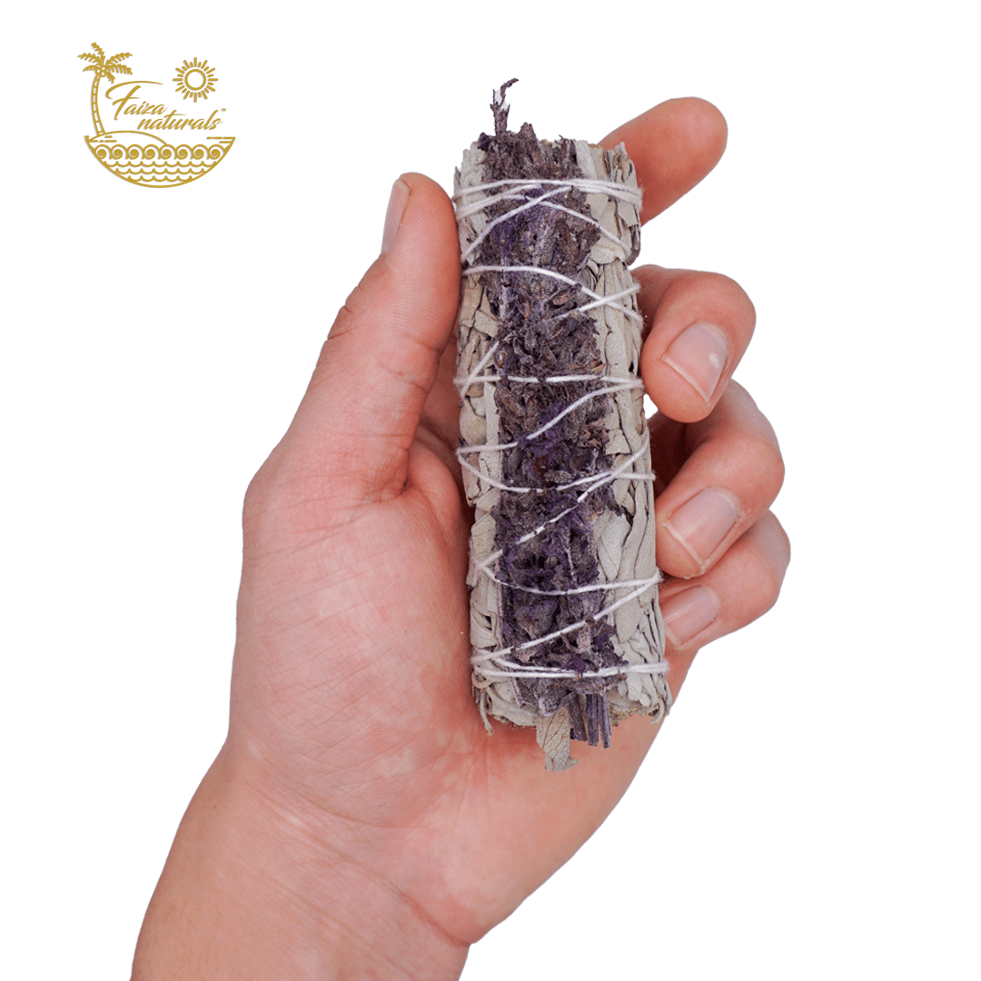 Lavender and White Sage Bundles - Spiral Circle