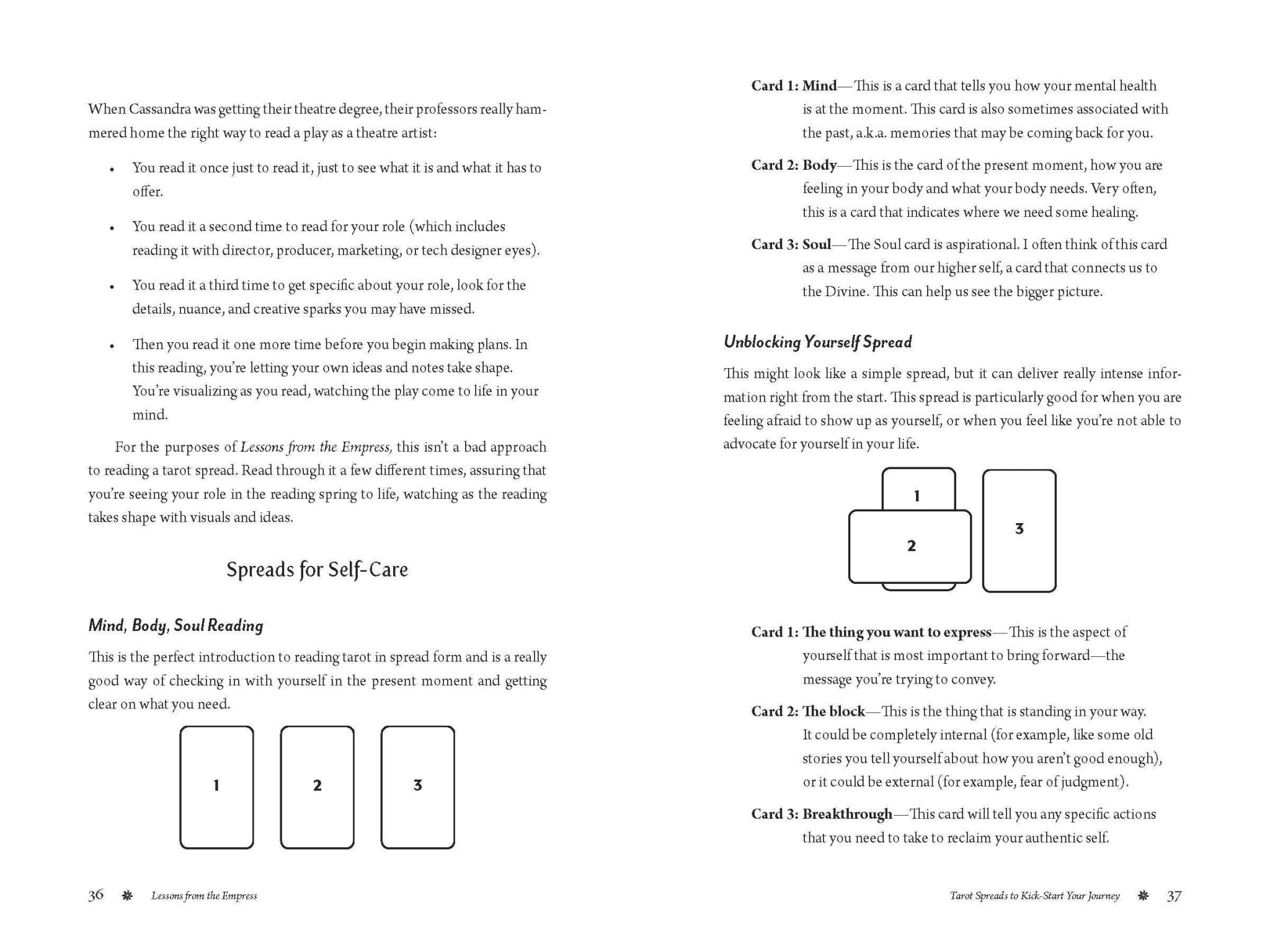 Lessons from the Empress: A Tarot Workbook for Self - Care... - Spiral Circle