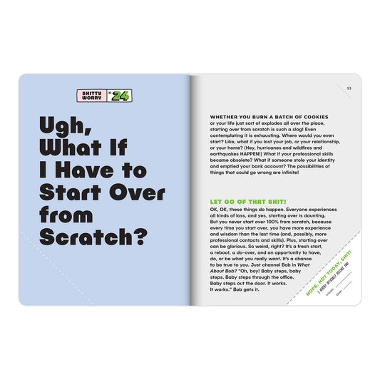 Let Go of That Sh*t Book (Anxiety) - Spiral Circle