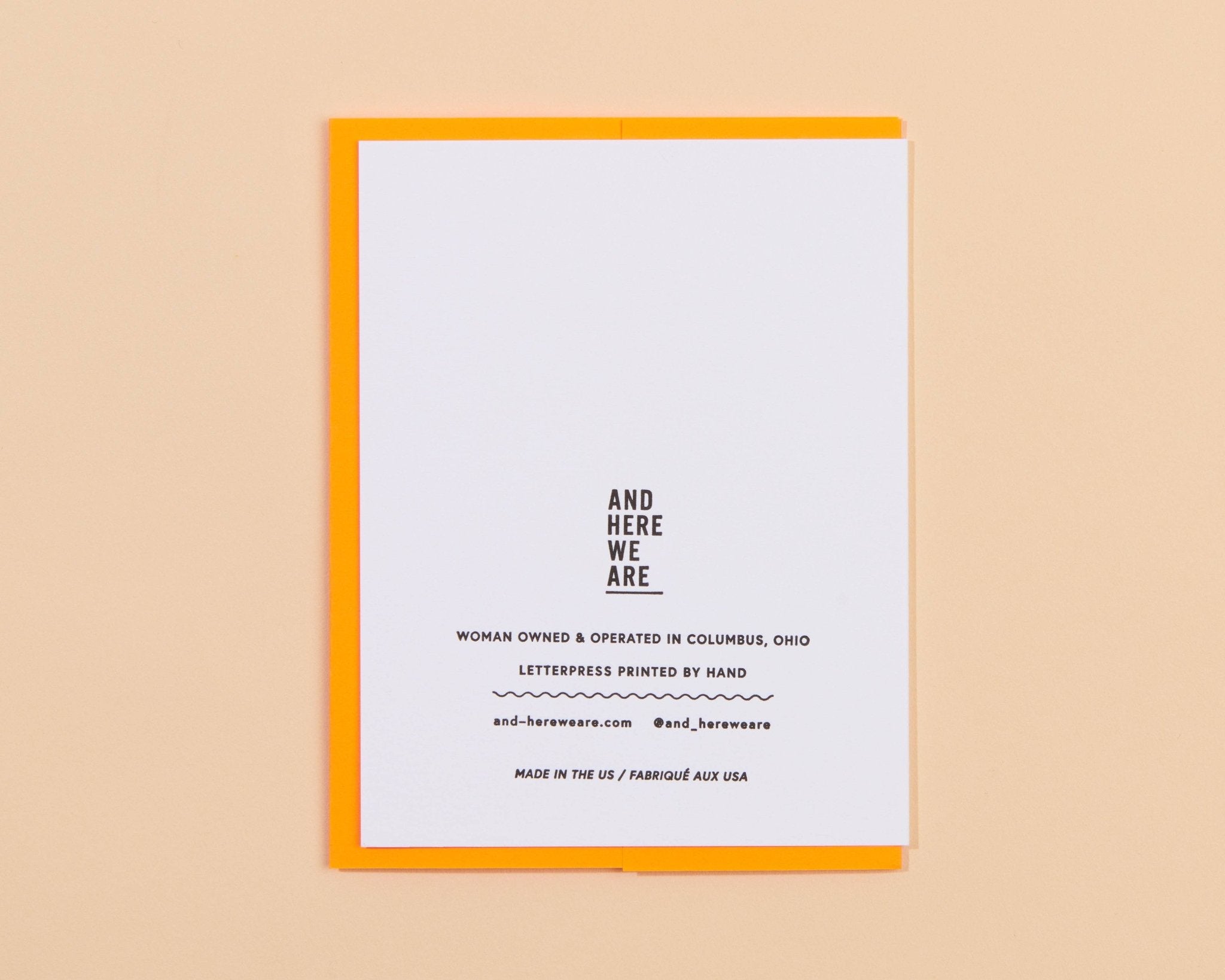 Letterpress Congrats Card—Your Future is Bright (Graduation) - Spiral Circle