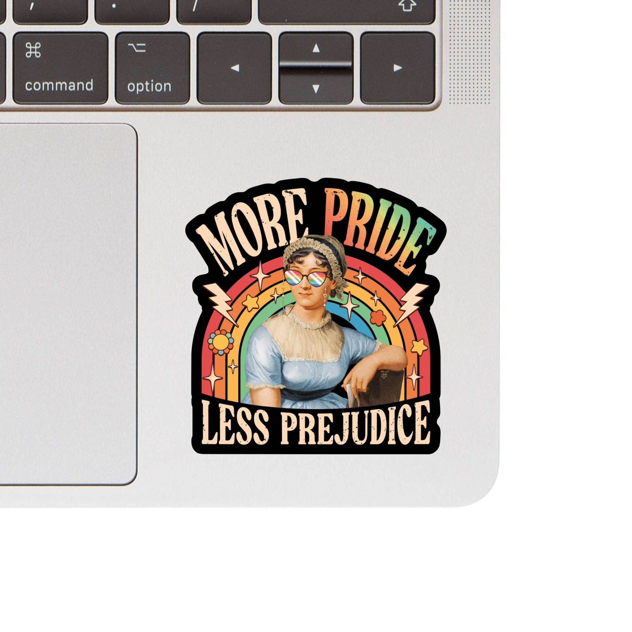 LGBTQ Rights Pride Equality High Quality Vinyl Sticker - Spiral Circle