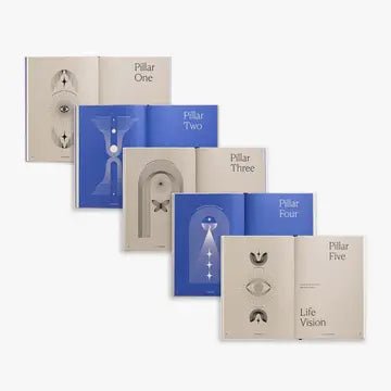 Life Designer Journal - 100+ Prompts For Self - Growth, Goals - Spiral Circle