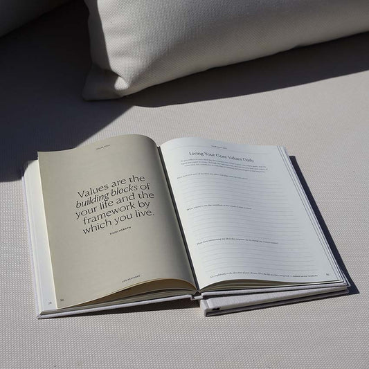 Life Designer Journal - 100+ Prompts For Self - Growth, Goals - Spiral Circle