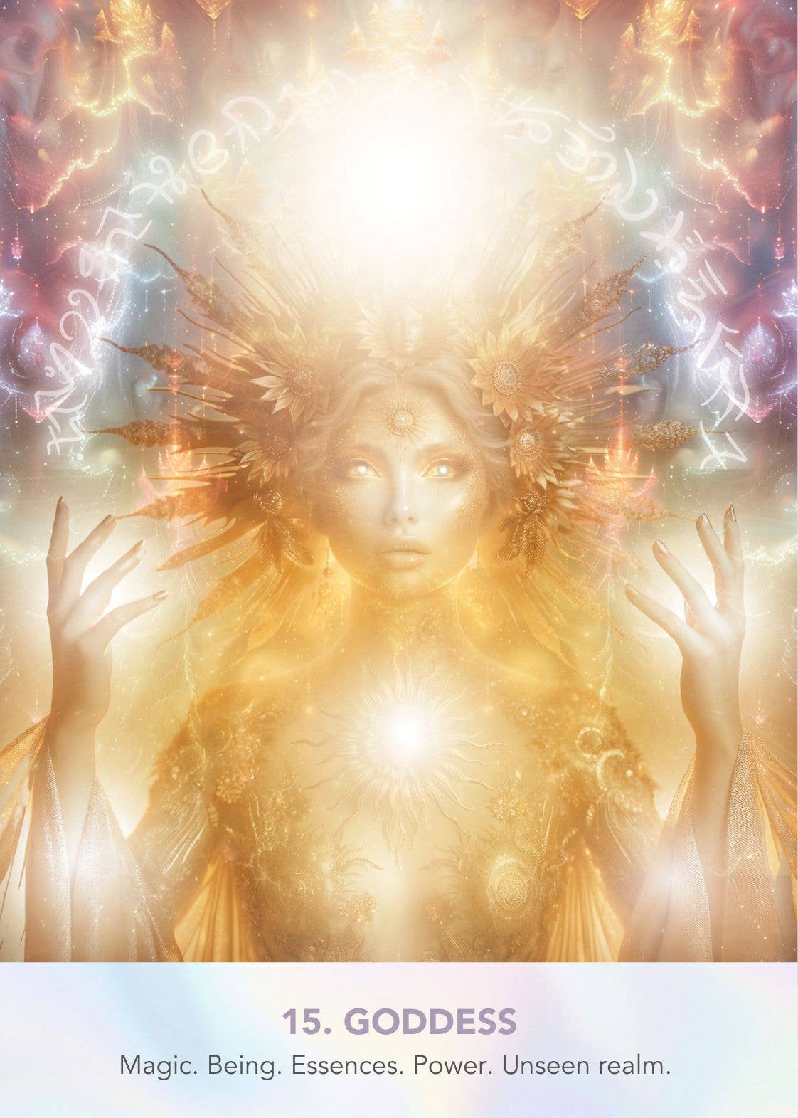 LightWeb Oracle Deck: 44 Cards & 140 - Page Guidebook - Spiral Circle