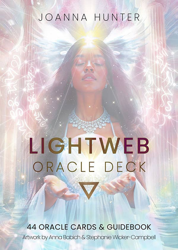 LightWeb Oracle Deck: 44 Cards & 140 - Page Guidebook - Spiral Circle