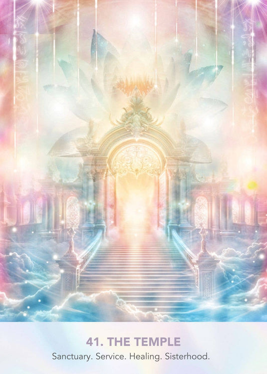 LightWeb Oracle Deck: 44 Cards & 140 - Page Guidebook - Spiral Circle