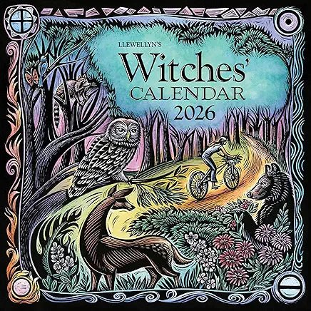 Llewellyn's 2026 Witch's Calendar - Spiral Circle
