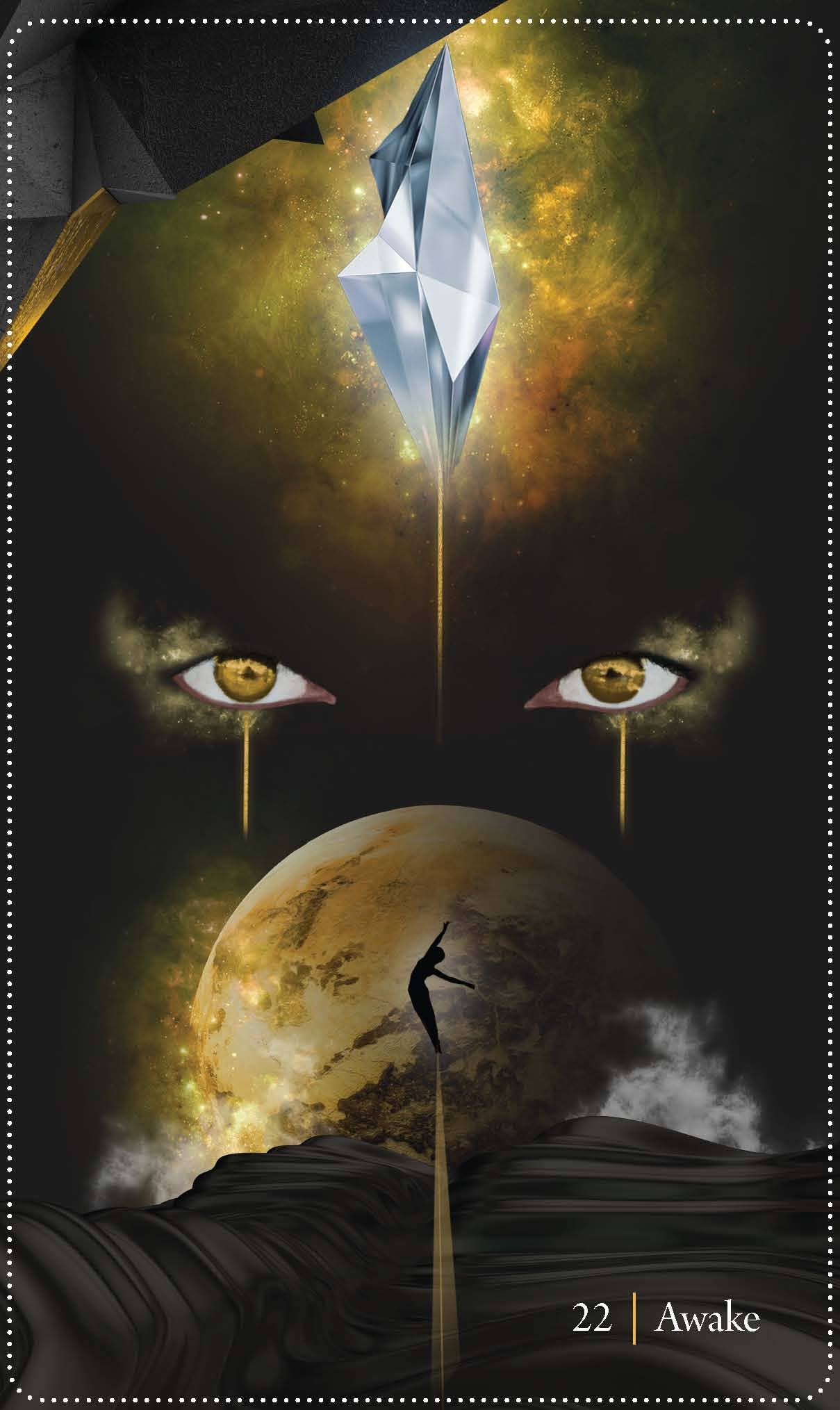 Lucid Dreaming, Lucid Living Oracle: 44 Cards & 200 Pg. Book - Spiral Circle