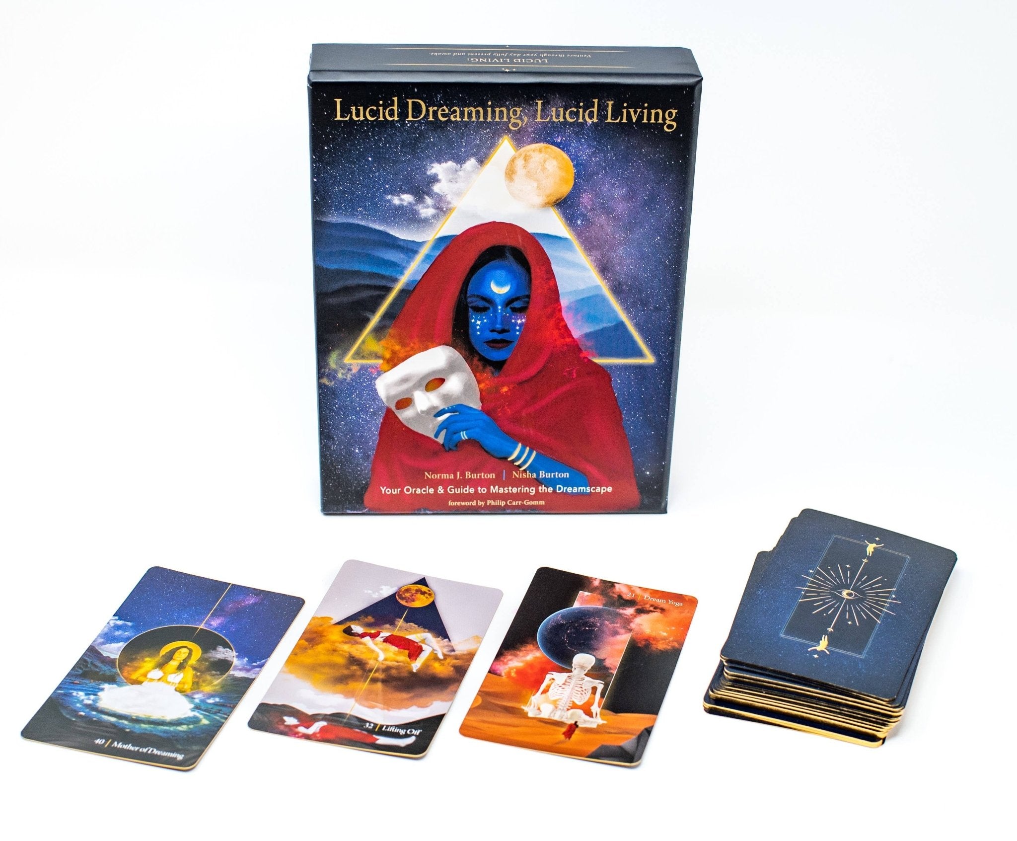 Lucid Dreaming, Lucid Living Oracle: 44 Cards & 200 Pg. Book - Spiral Circle