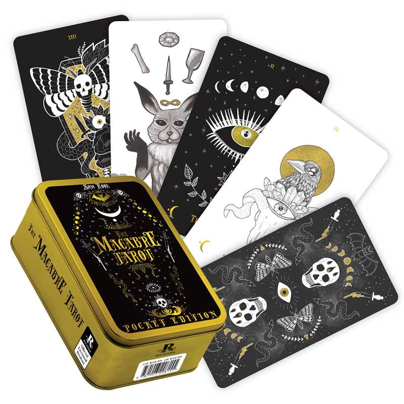 Macabre Tarot Pocket Tin Edition - Spiral Circle