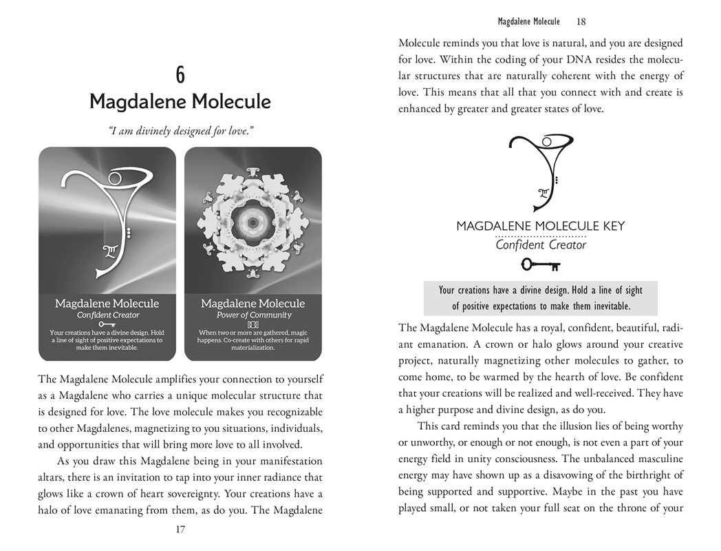 Magdalene Manifestation Cards by Danielle Rama Hoffman - Spiral Circle