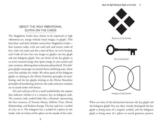 Magdalene Manifestation Cards by Danielle Rama Hoffman - Spiral Circle