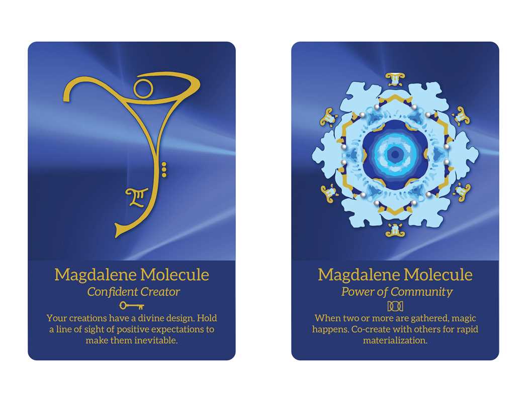 Magdalene Manifestation Cards by Danielle Rama Hoffman - Spiral Circle