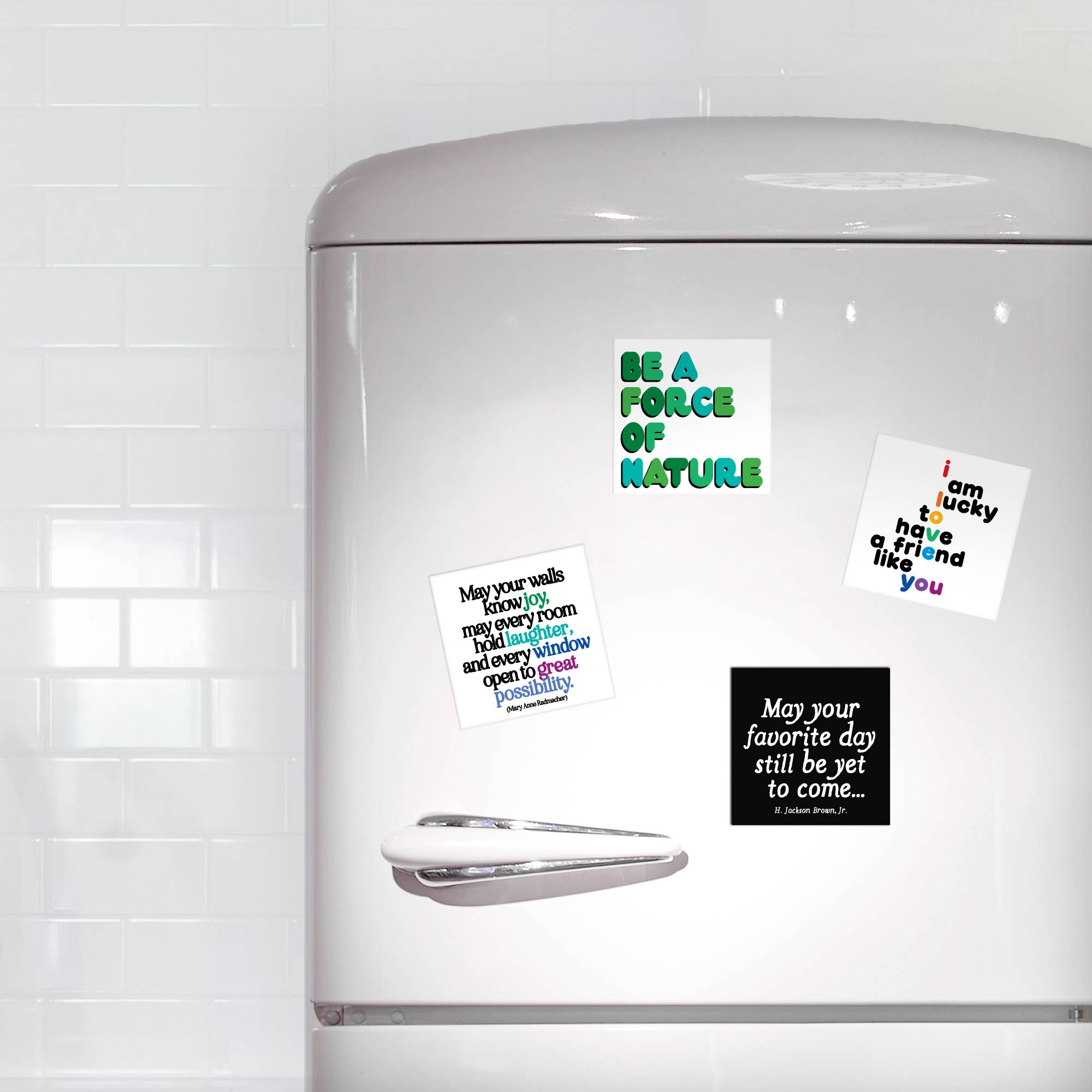 Magnets | May Your Walls Know Joy (Radmacher) - Spiral Circle