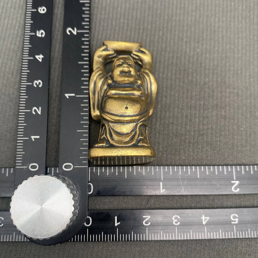 Maitreya Buddha | Brass Figurine - Spiral Circle