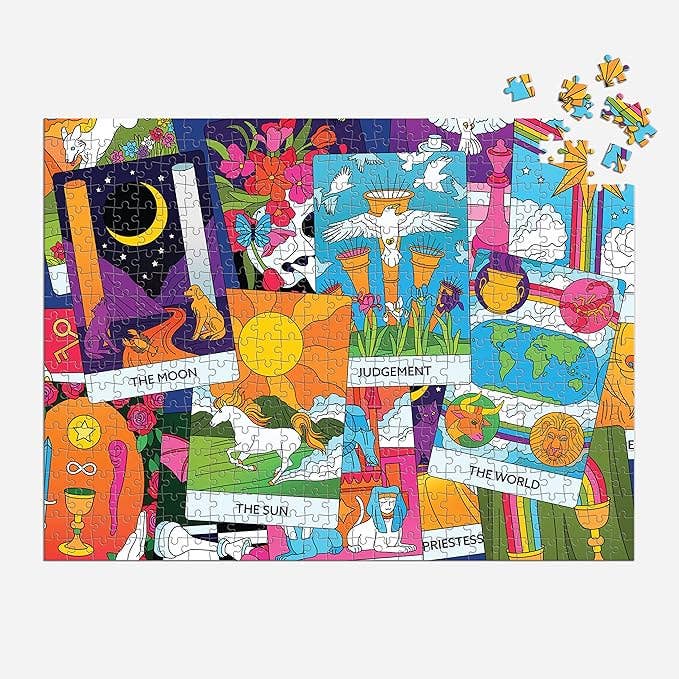 Major Arcana 500 Piece Double Sided Puzzle - Spiral Circle