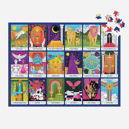 Major Arcana 500 Piece Double Sided Puzzle - Spiral Circle