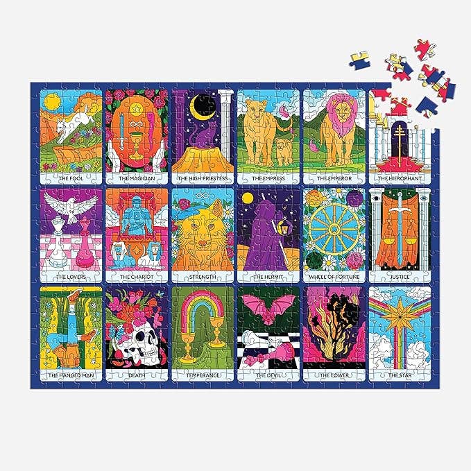 Major Arcana 500 Piece Double Sided Puzzle - Spiral Circle