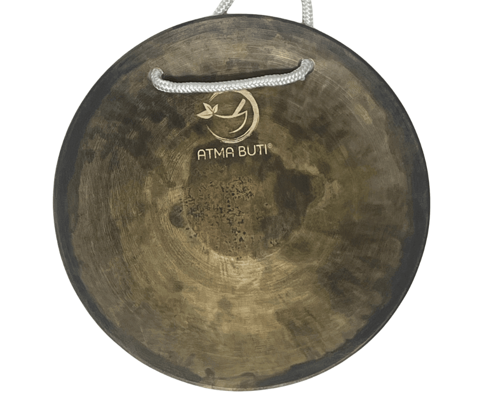 Mandala Serenity Prana Gong | 6 inch | Flat - Spiral Circle