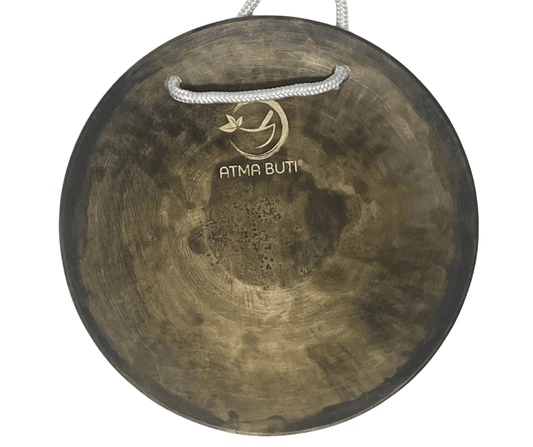 Mandala Serenity Prana Gong | 6 inch | Flat - Spiral Circle